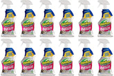 OdoBan Pet Solutions Oxy Stain Remover, Pet Stain Eliminator, Made in the USA, 12-Pack, 32 Ounce Spray Each